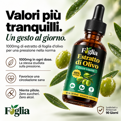 Foglia™ | Estratto Di Olivo