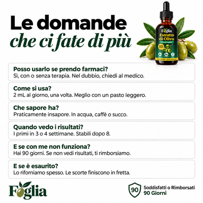 Foglia™ | Estratto Di Olivo